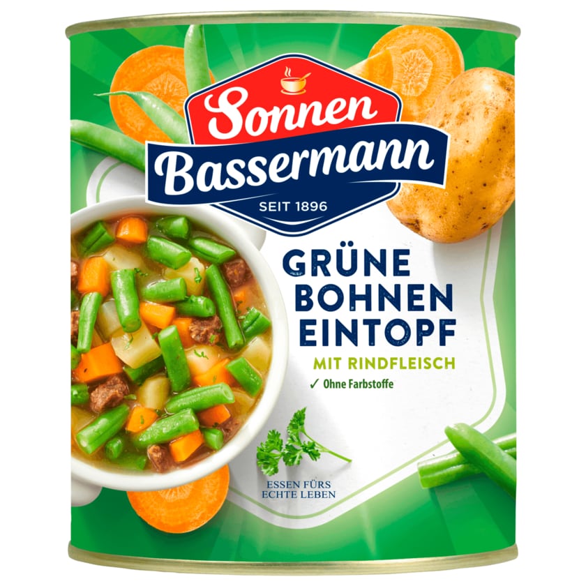 Sonnen Bassermann Mein Grüne-Bohnen-Topf 800g